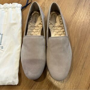 Birdies Women's The Starling Loafer in Stone Seude